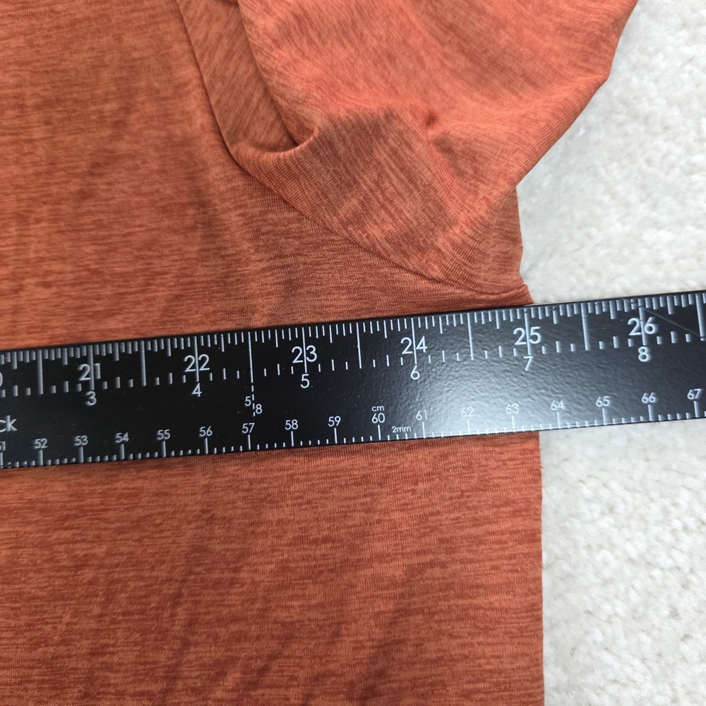 Patagonia Capilene Cool Daily Mens XXL Rust Orange Long Sleeve Mountain Graphic - Picture 5 of 9